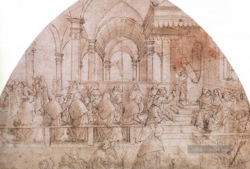  san - Bestätigung der Regel 1483 Florenz Renaissance Domenico Ghirlandaio